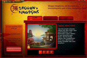 Onlinespiel Shogun Kingdoms